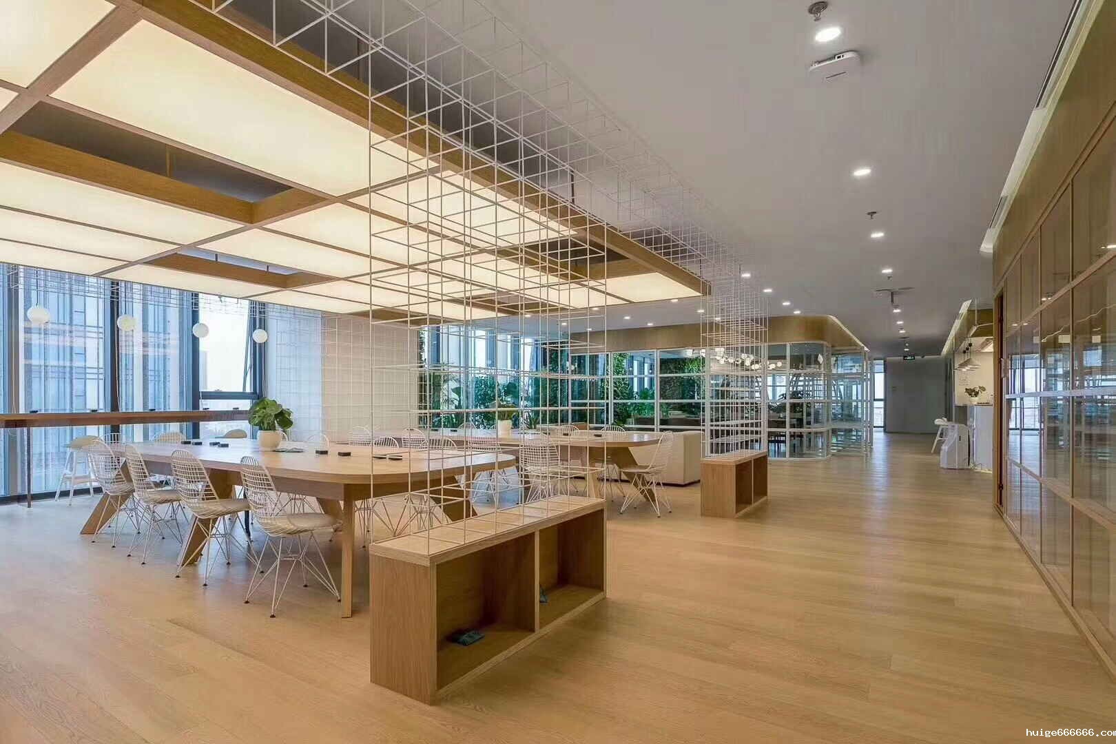 办公室隔断效果图欣赏
