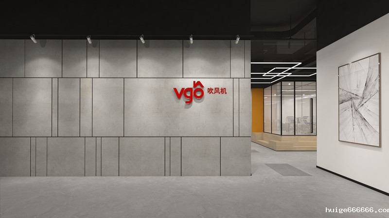 上海电子科技公司前台装潢