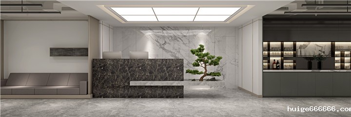 办公室前台装修设计